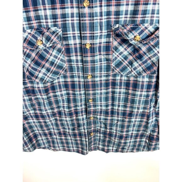 Duluth trading plaid button up shirt - Picture 3 of 7